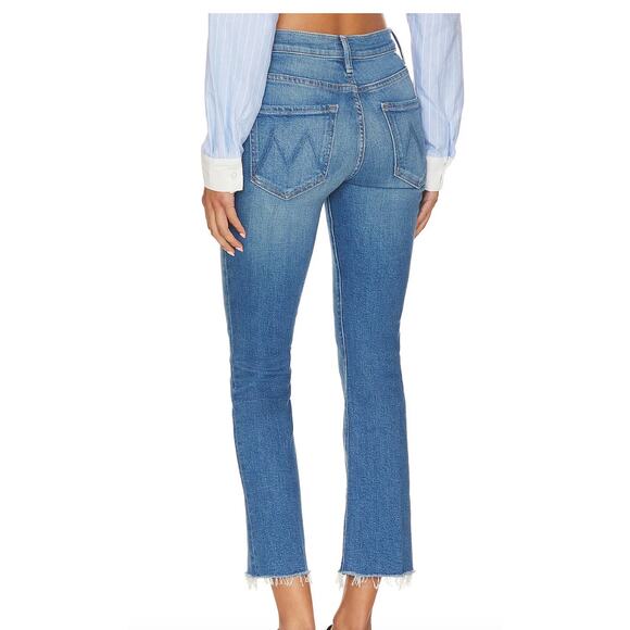 MOTHER The Insider Ankle Fray in Eager Beaver Sz 24 - Picture 3 of 15